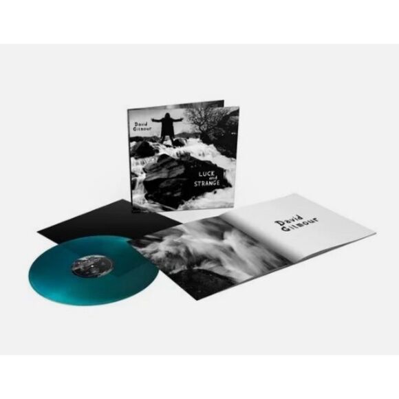VINYL David Gilmour: Luck And Strange - Translucent Sea Blue LP - NEW / SEALED - Picture 3 of 5